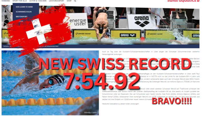 ⛰️😍 He Just Got His First SWISS NATIONAL RECORD 