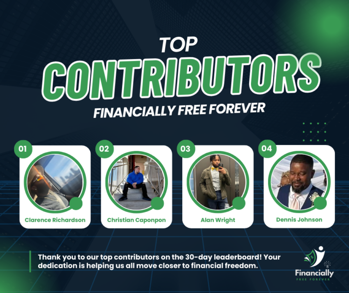 Top august contributors to this community 