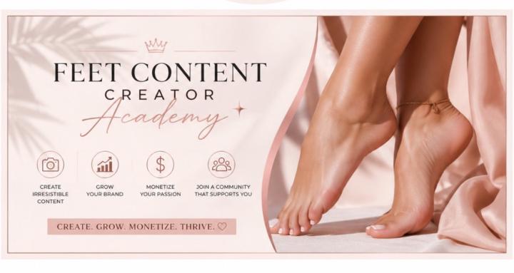 Feet Content Creator Academy