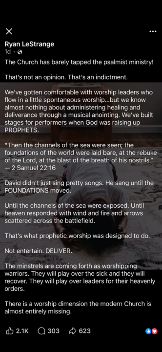 Worship warriors!