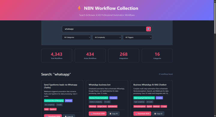 📌 Recurso útil para automatizaciones con n8n 🚀