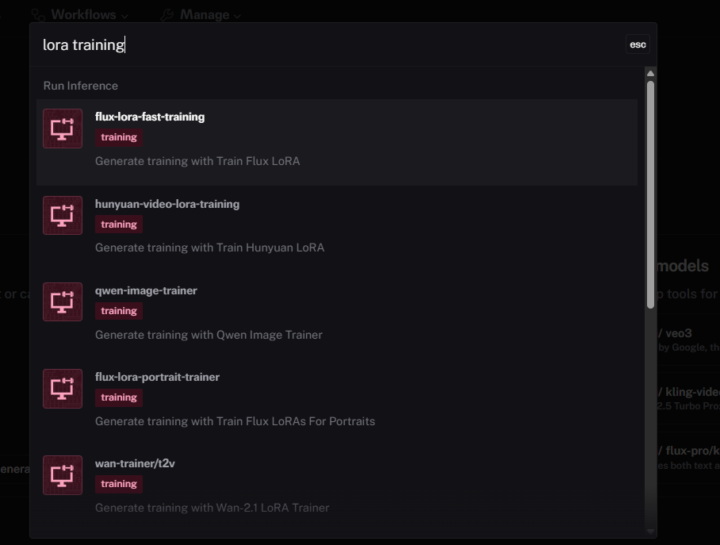 Crea tus loras con FAL.AI