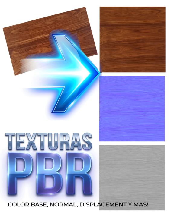 TEXTURAS PBR con IA!