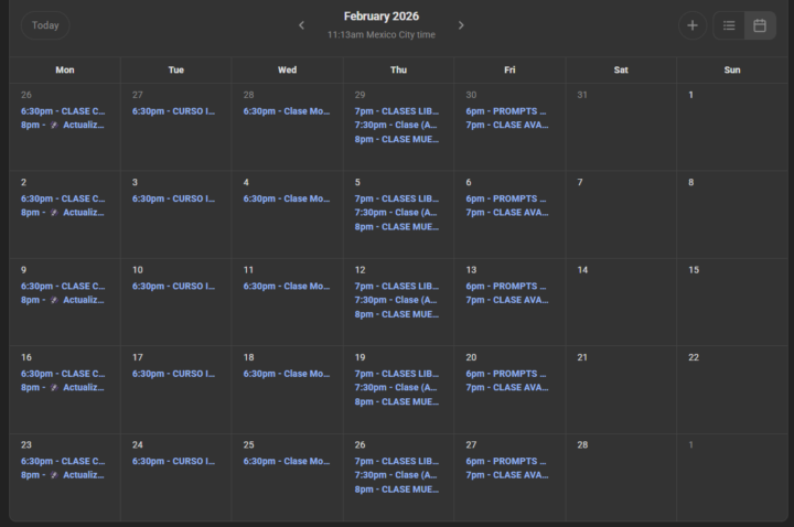 Febrero es clave 🔥