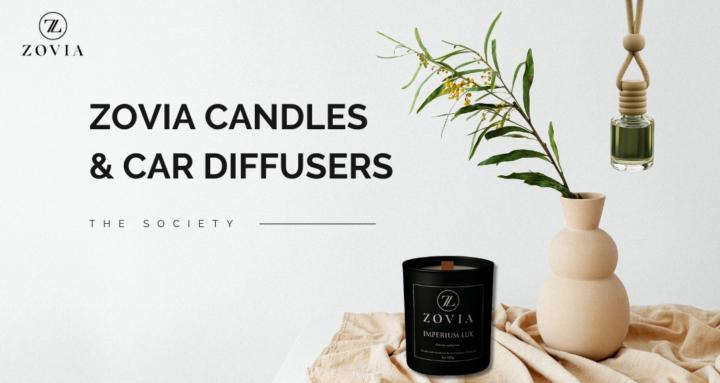 Zovia Candles & Car Diffuser