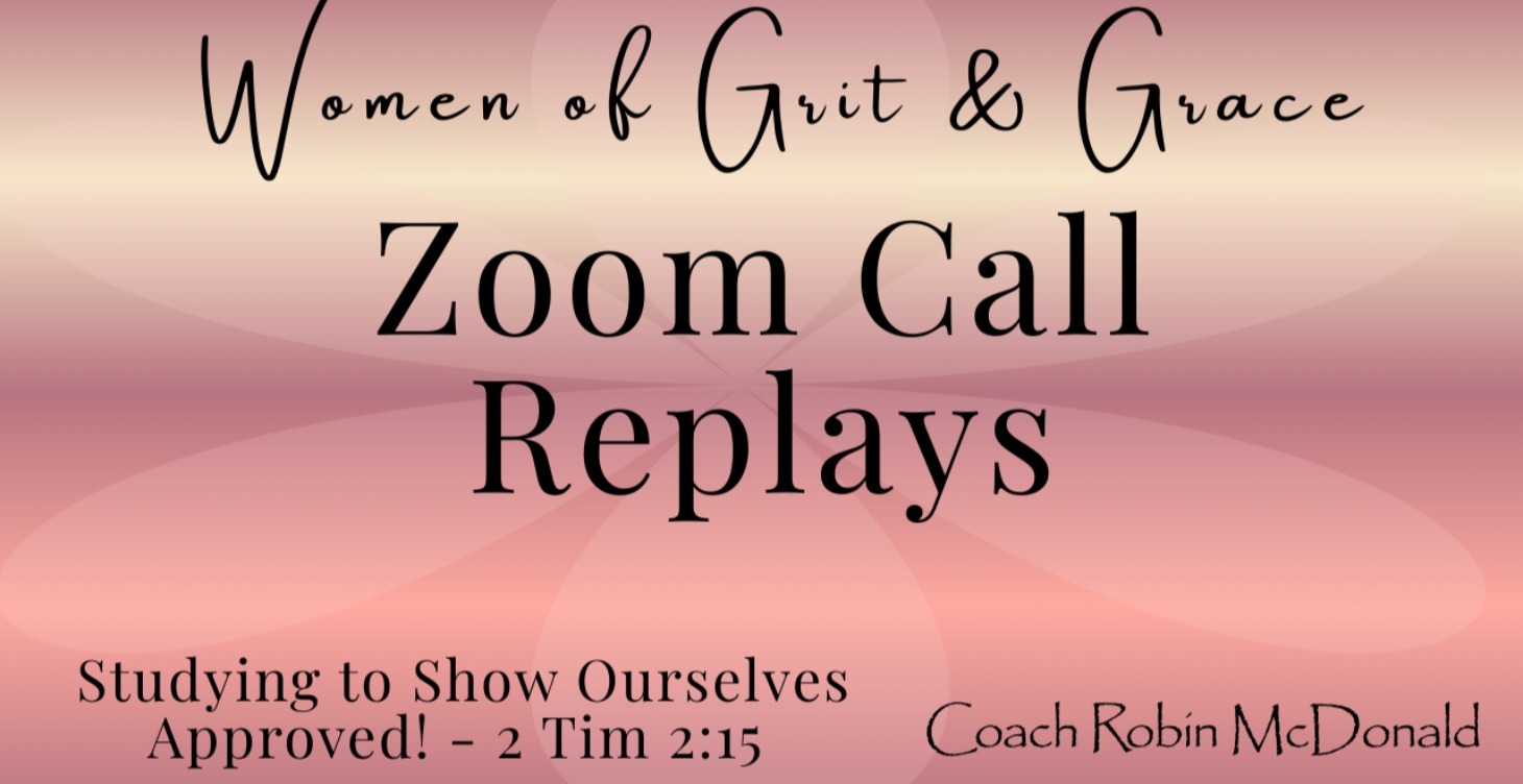 Catch the Replay!  ZOOM!