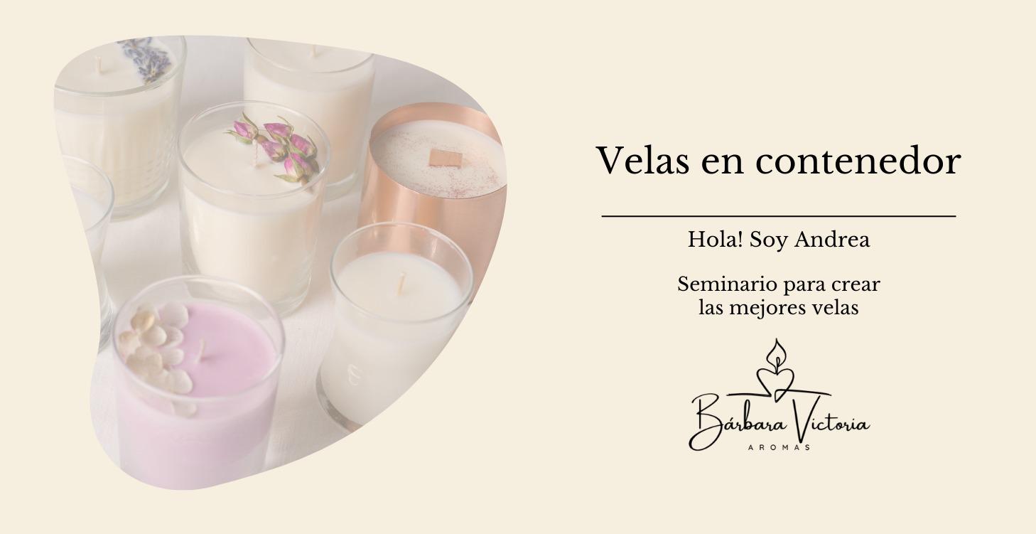 01- Velas en contenedor