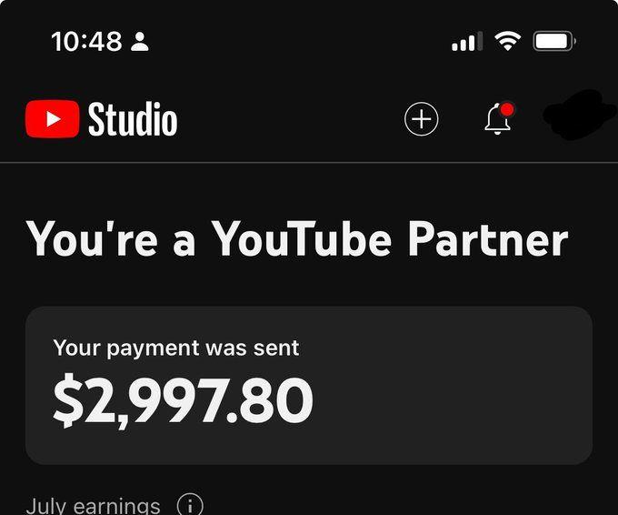 💰 $2,997.80 Sent. One Payment. One YouTube Channel