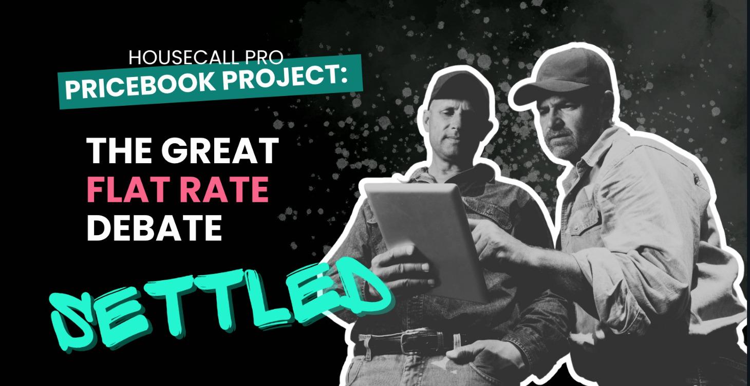 Price Book Project: The Flat Rate Debate - SETTLED
