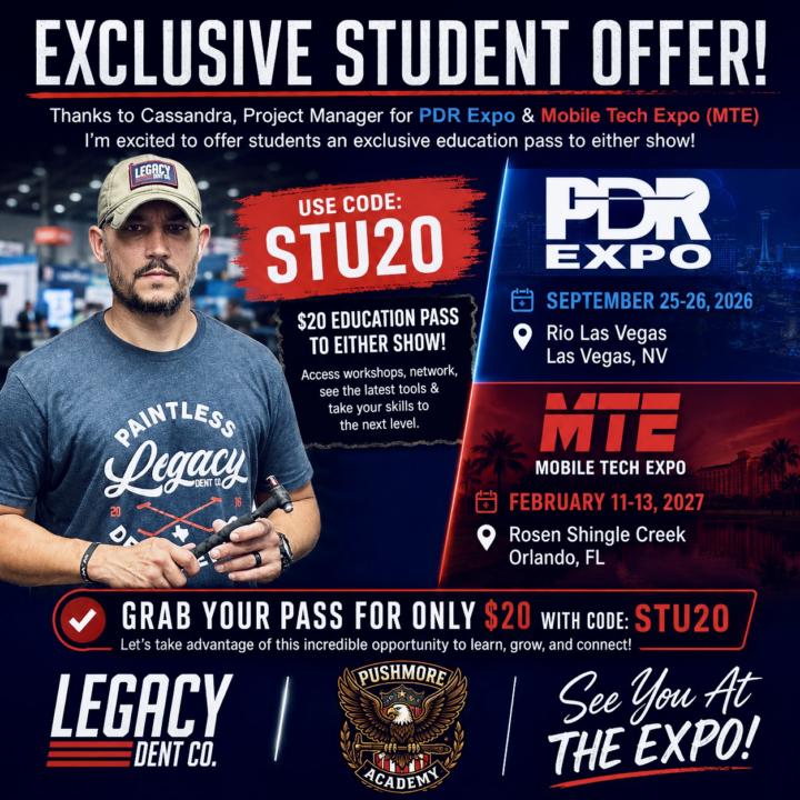 MTE/PDR Expo DISCOUNT, just for you. ⚔️