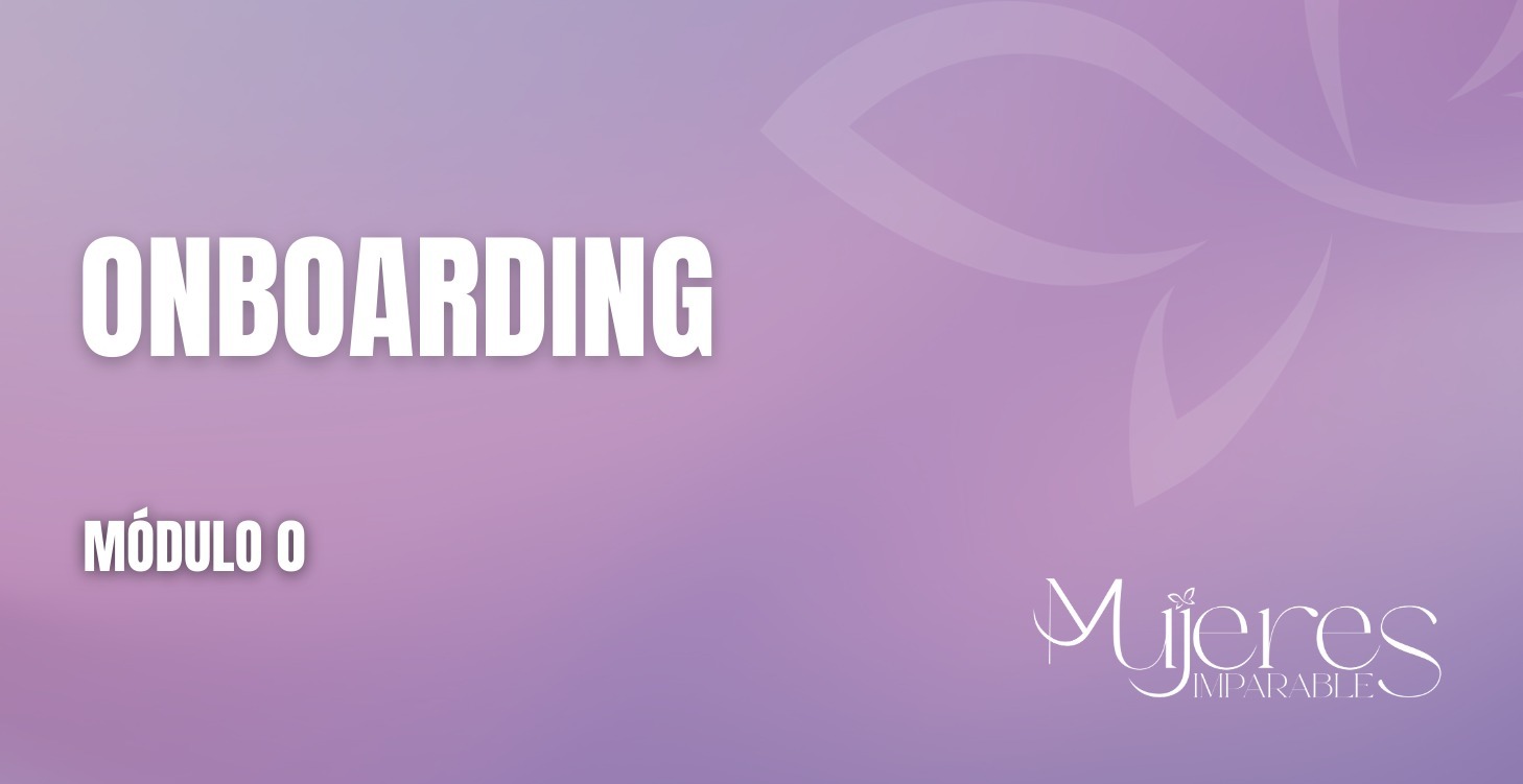 Módulo 0 - ONBOARDING