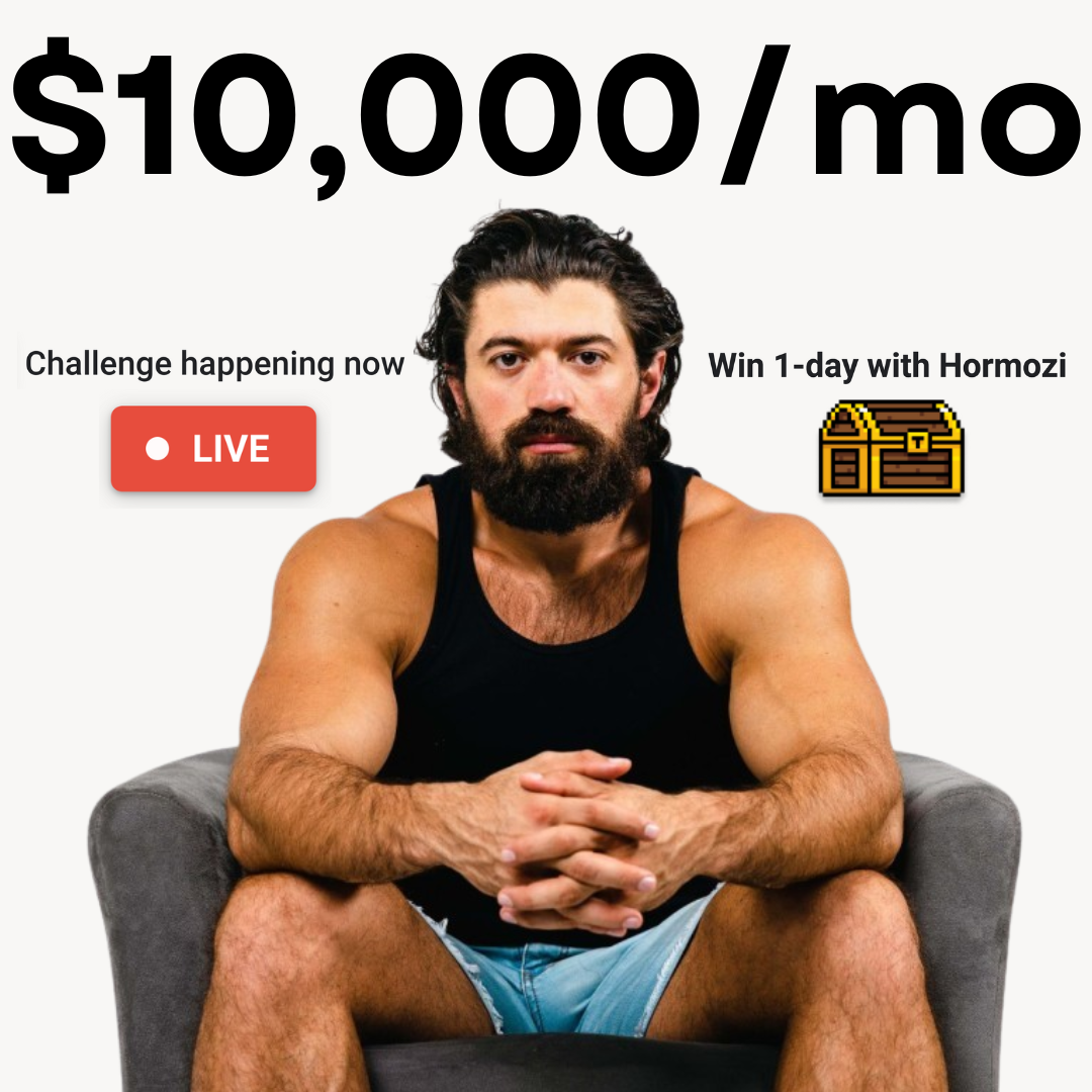 Best Path To $10,000/month (Alex Hormozi's The Skool Games) · High ...