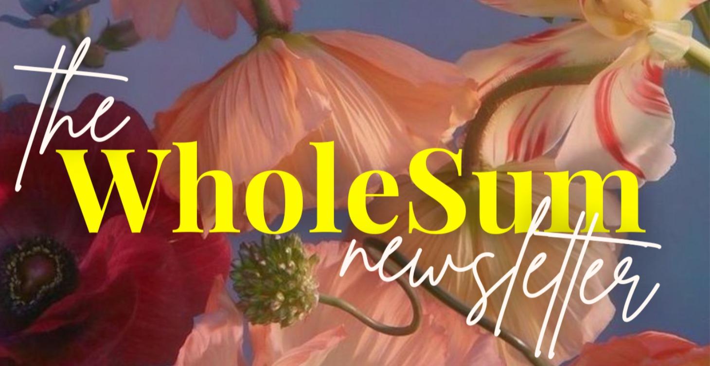 The WholeSum Newsletter