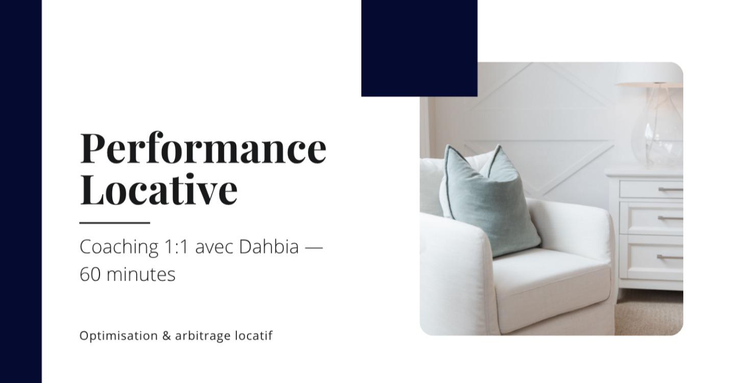 Coaching 1:1 avec Dahbia — 60 minutes
