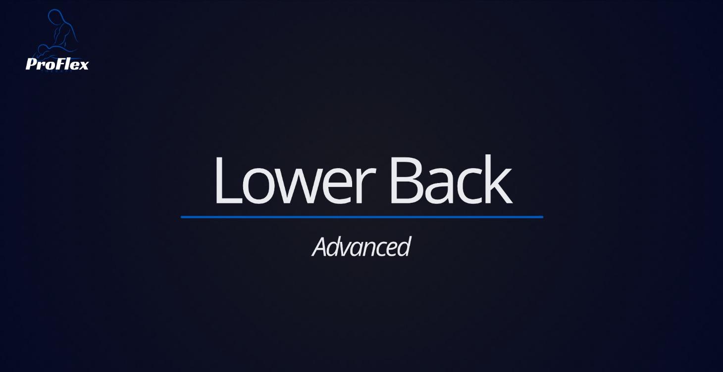 Lower Back - Advanced