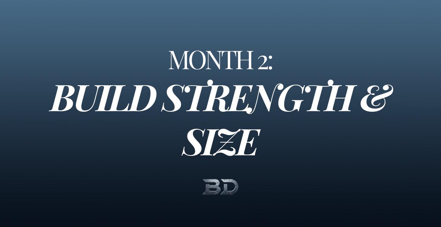 MONTH 2 - Training Program