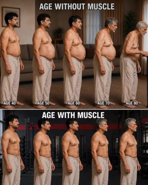 Age with muscle