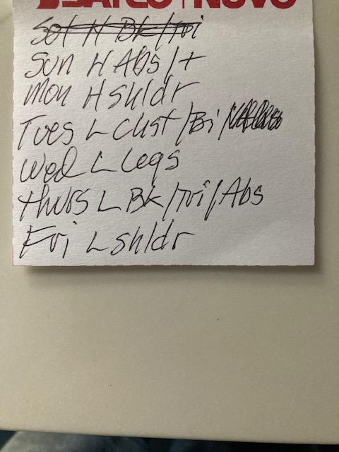 Simple, but it keeps me on track.