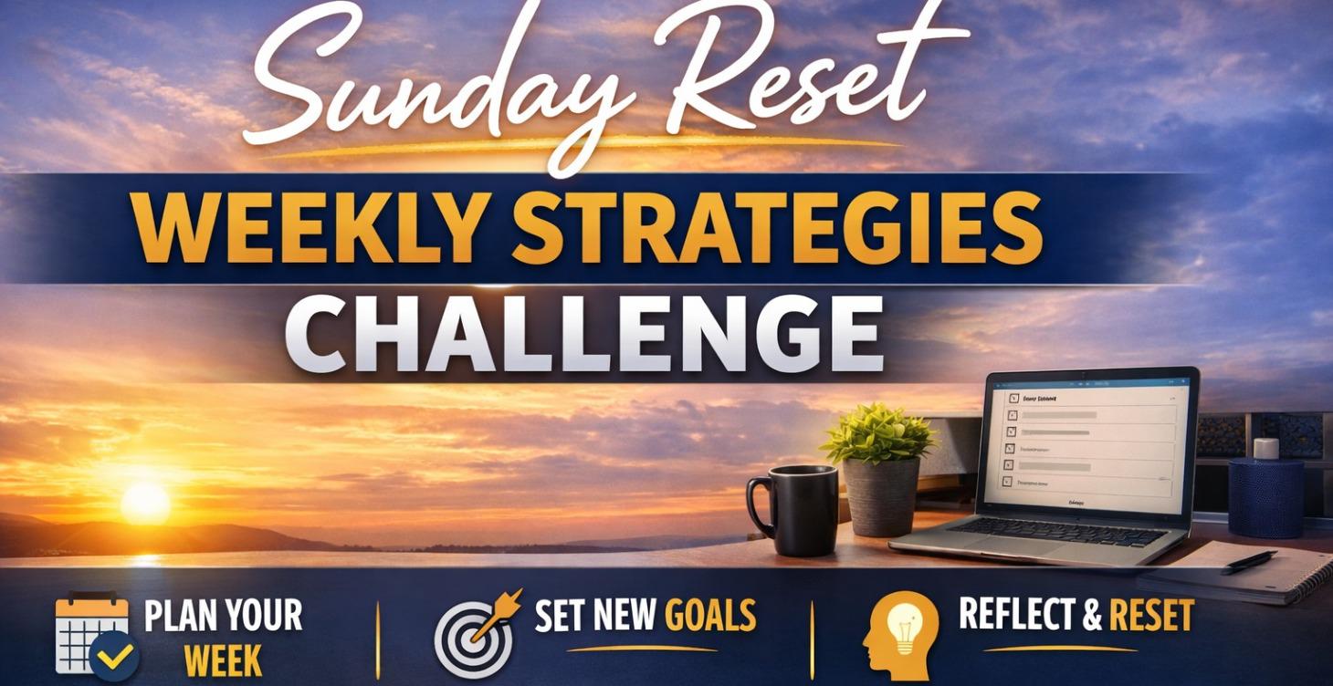 Sunday Reset Weekly Strategies Challenge
