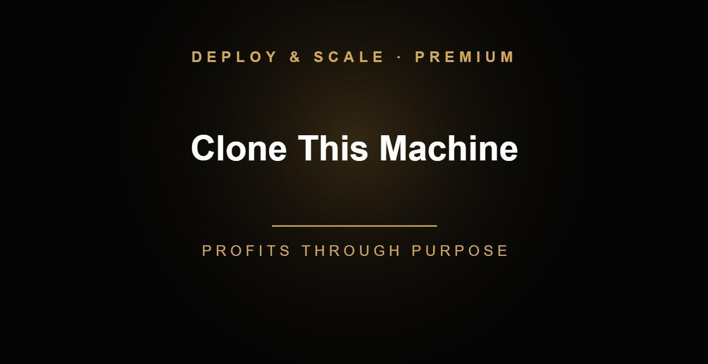 14. Clone This Machine: Build It With AI