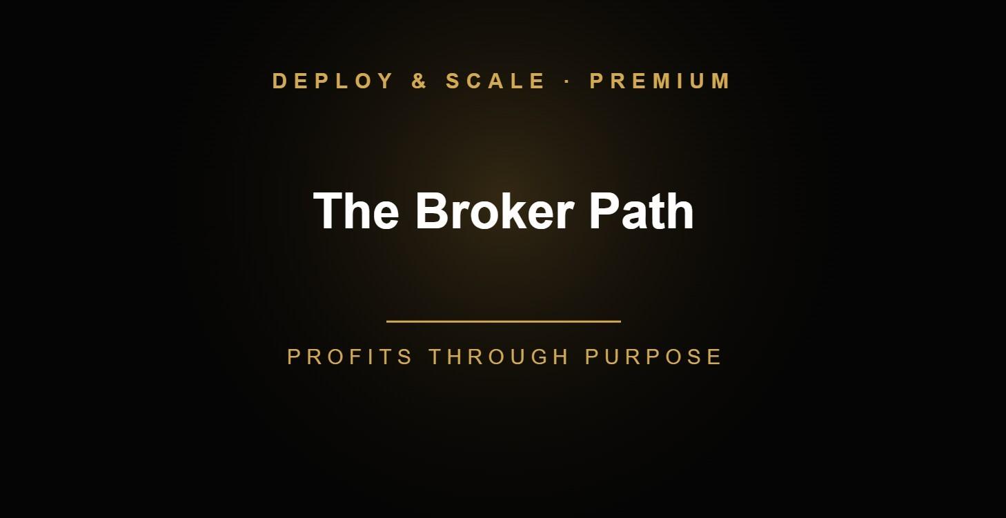 13. The Broker Path: Get Paid to Fund