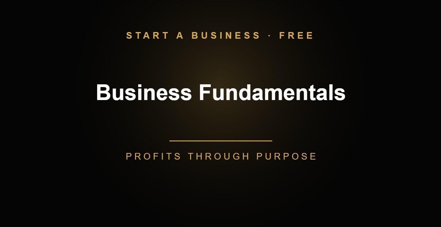 4. Business Fundamentals