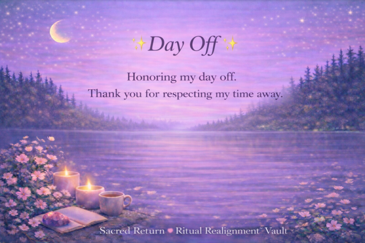 Sacred Intermission - Day Off