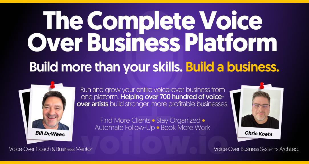 Voice Over Business Platform