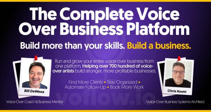 Voice Over Business Platform