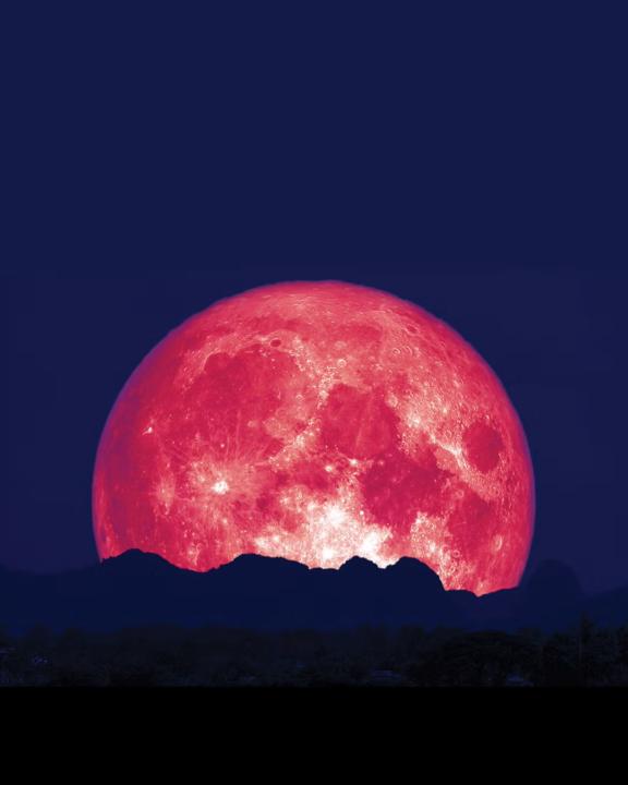 Happy Strawberry Moon 🌕 🍓