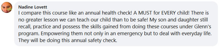 Annual Safety Check