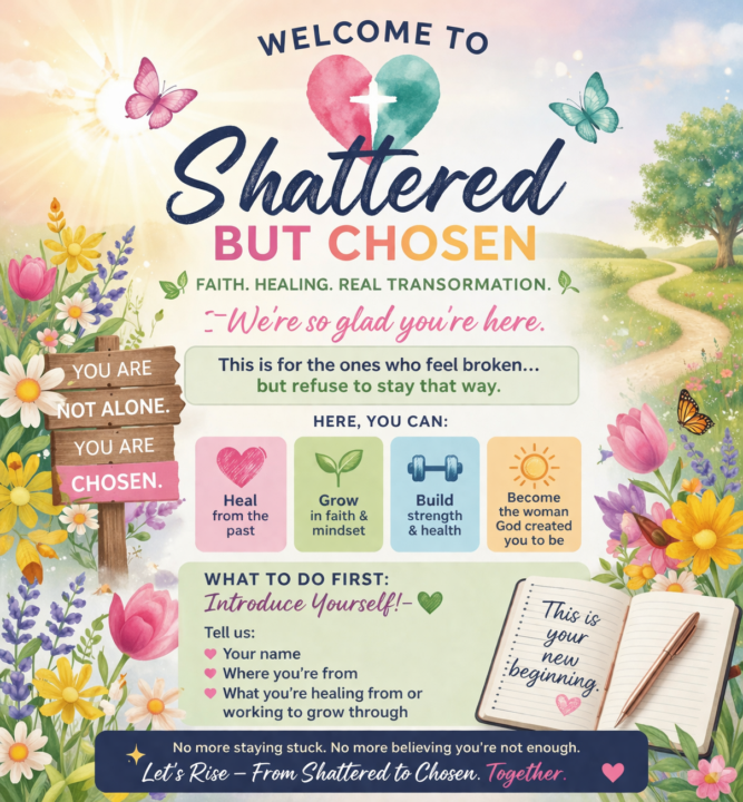 💗Welcome To Shattered But Chosen💗