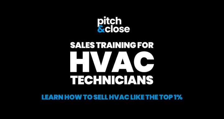 Sales Training For HVAC Techs