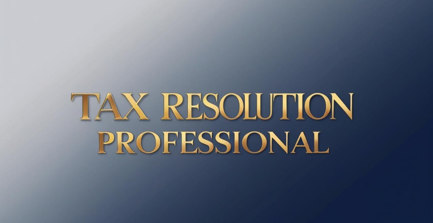 🏛️ Class 3: Tax Resolution Professional