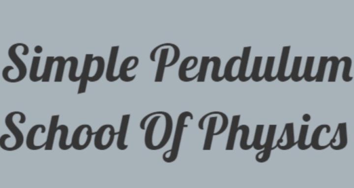 Simple Pendulum Squared