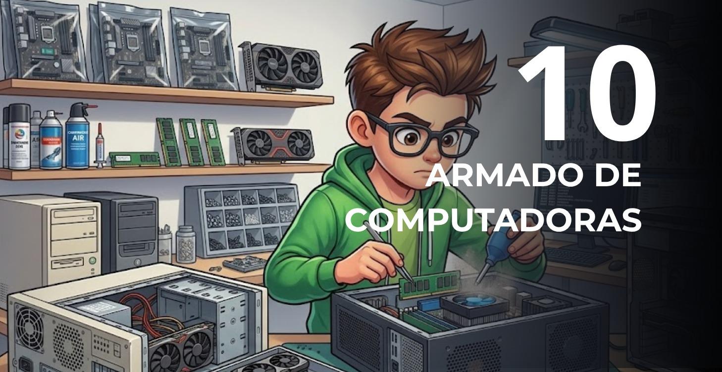 ARMADO Y CONFIGURACION DE PCS