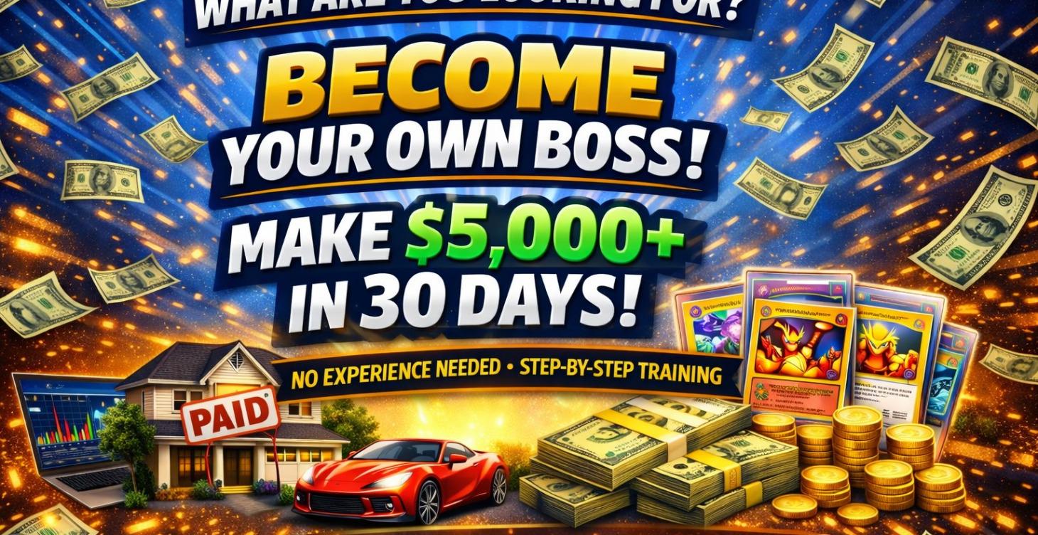 To be or not to be..... A RESELLER. 30days to 5k