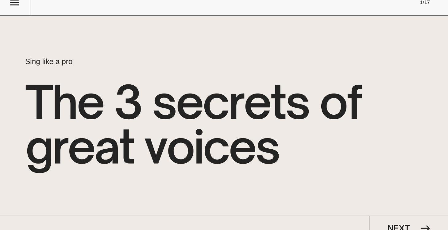 Sing like a pro: The 3 secrets of great voices