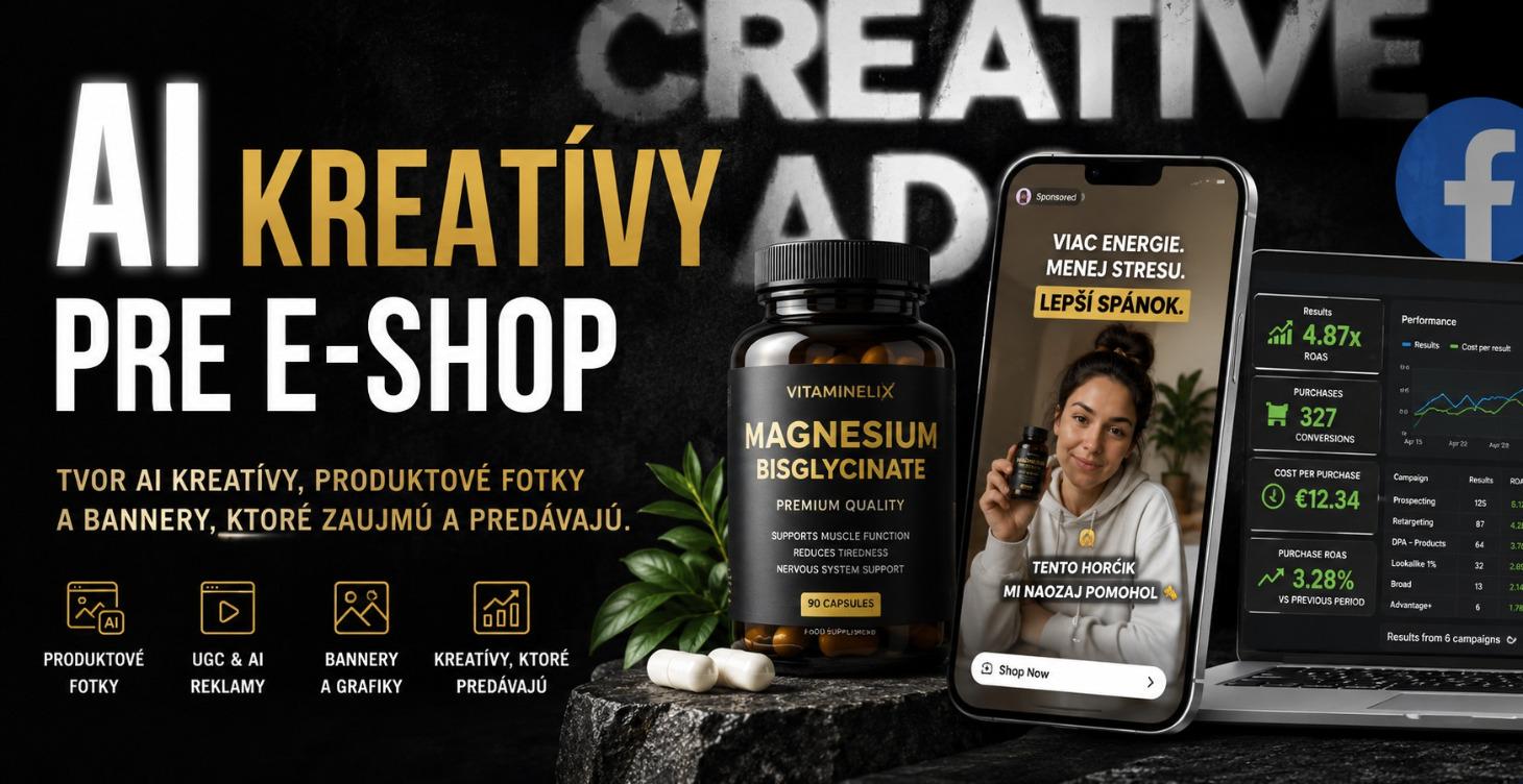 AI Kreatívy pre E-shop