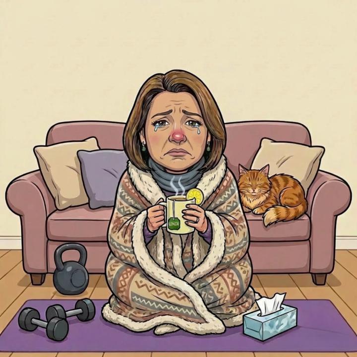 Under the weather!