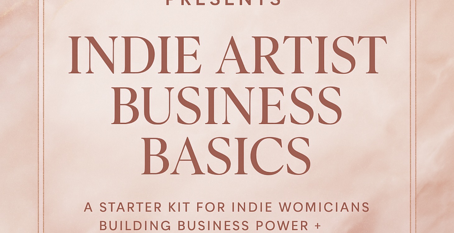 Indie Artist Business Basics