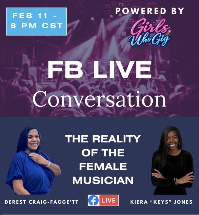 1st Live Session with Kiera “Keys” Jones