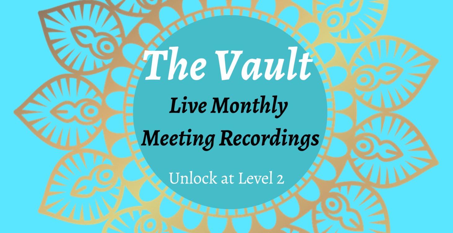 Vault - Archive LIVE Monthly Meetings