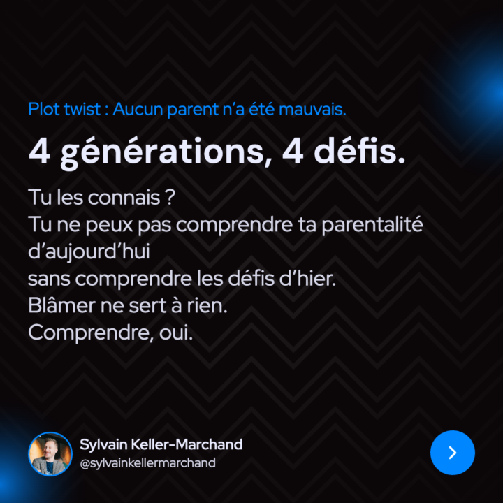 4 générations, 4 défis. Tu les connais ?