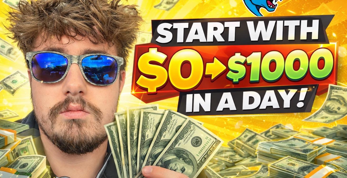 Part 1: How to start with $0 to $1000 in one day