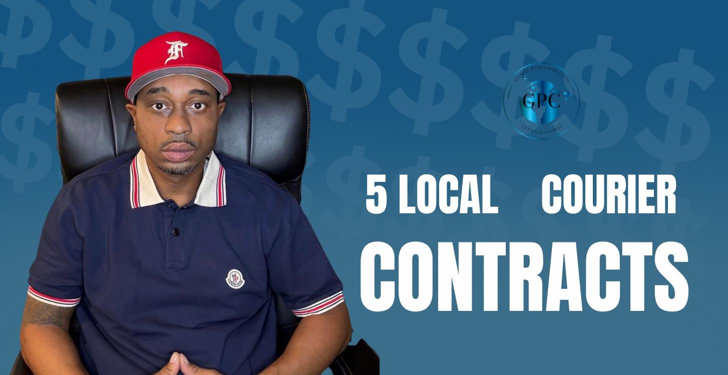 5 Local courier contracts