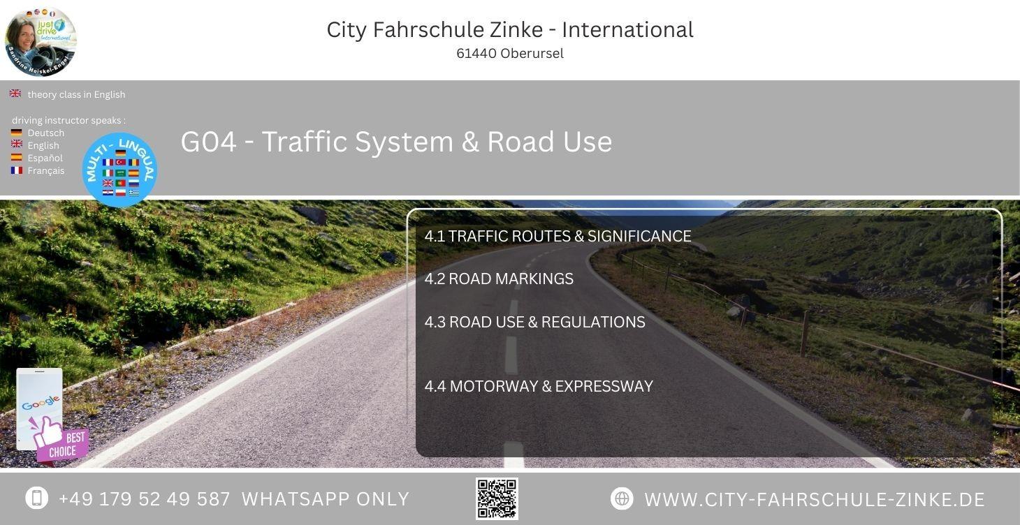 G04 - Traffic System & Road Use