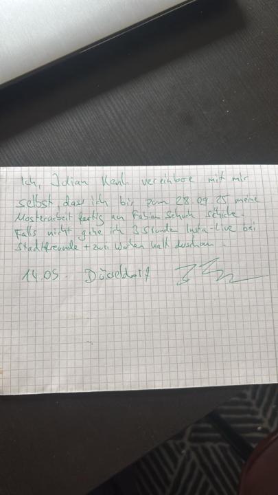 Vertrag bis zum 28.09. 