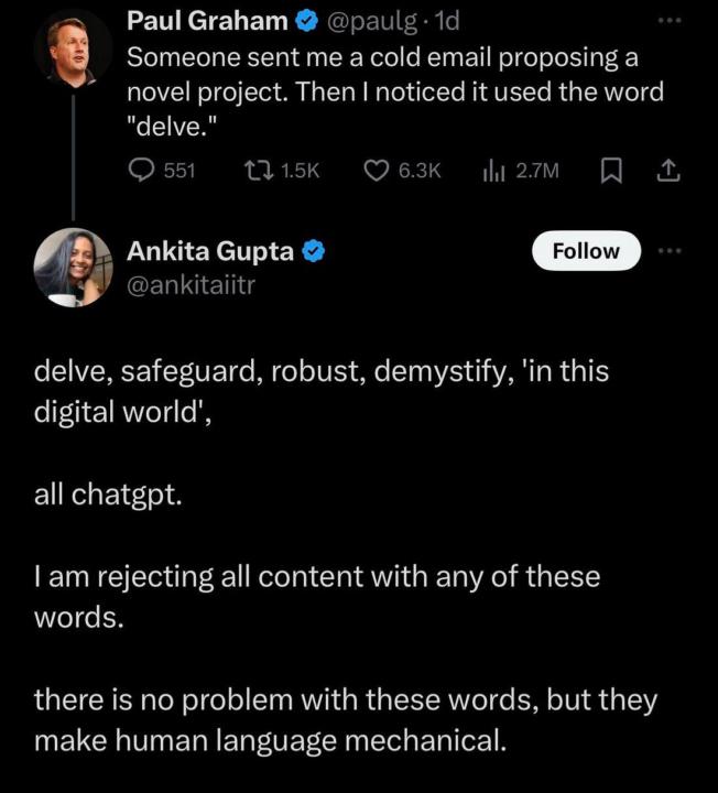 Overused AI expressions