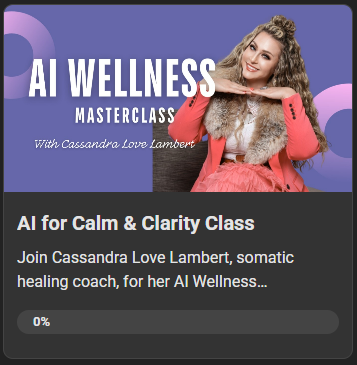 🌿 Discover AI as Your Mindful Companion with our new classes! 🌿